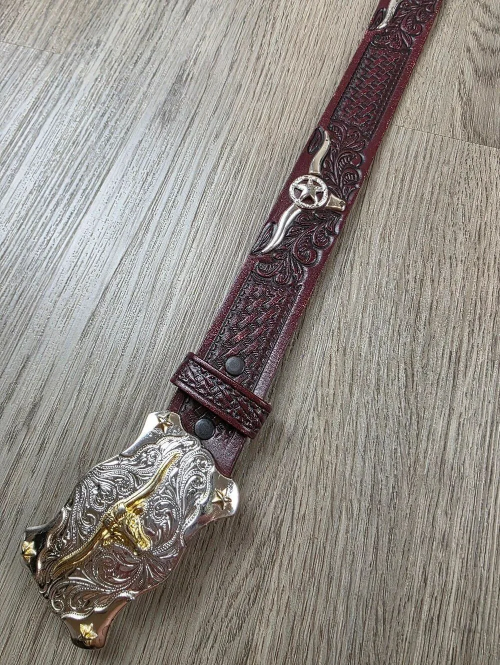 Tony Lama Longhorn Belt Size 24